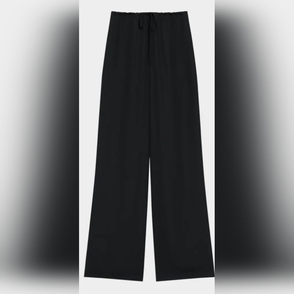 Theory FIRE! NWT! Drawstring Pull-On Pant in Black. Sz Sm.